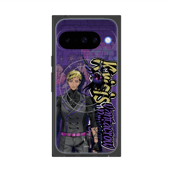 プレミアムスクエアケース with Pixelsnap［ NIJISANJI EN - Vantacrow Bringer - ストリート ］