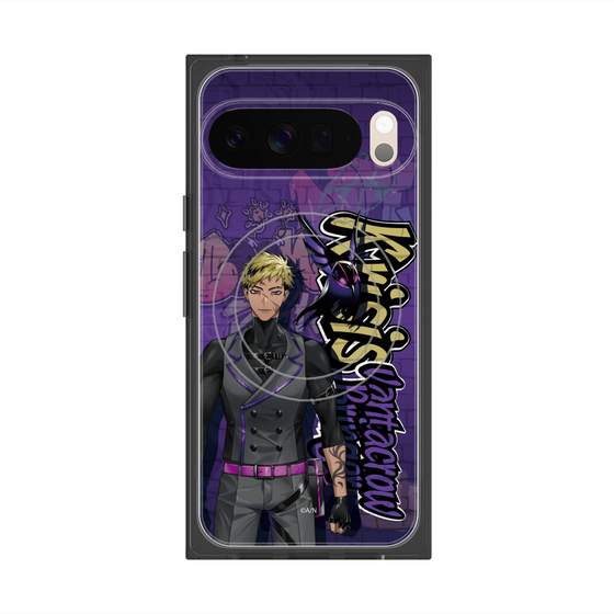 プレミアムスクエアケース with Pixelsnap［ NIJISANJI EN - Vantacrow Bringer - ストリート ］