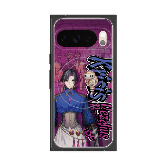 プレミアムスクエアケース with Pixelsnap［ NIJISANJI EN - Vezalius Bandage - ストリート ］