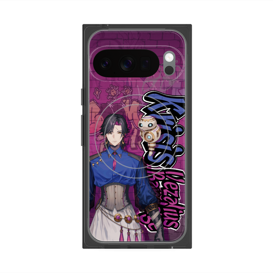 プレミアムスクエアケース with Pixelsnap［ NIJISANJI EN - Vezalius Bandage - ストリート ］