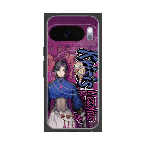 プレミアムスクエアケース with Pixelsnap［ NIJISANJI EN - Vezalius Bandage - ストリート ］