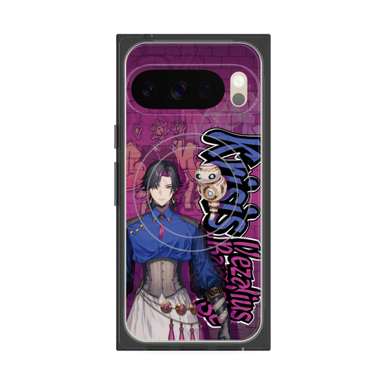 プレミアムスクエアケース with Pixelsnap［ NIJISANJI EN - Vezalius Bandage - ストリート ］