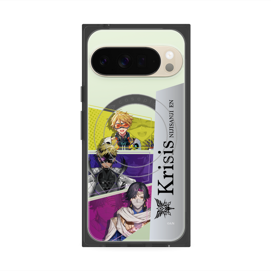 プレミアムスクエアケース with Pixelsnap［ NIJISANJI EN - Krisis - 集合 ］
