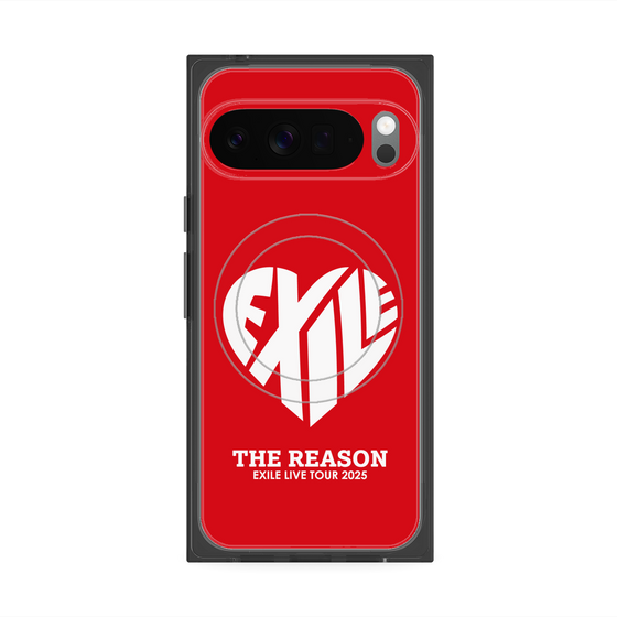 プレミアムスクエアケース with Pixelsnap［ EXILE LIVE TOUR 2025 "THE REASON" - ハートロゴ ］