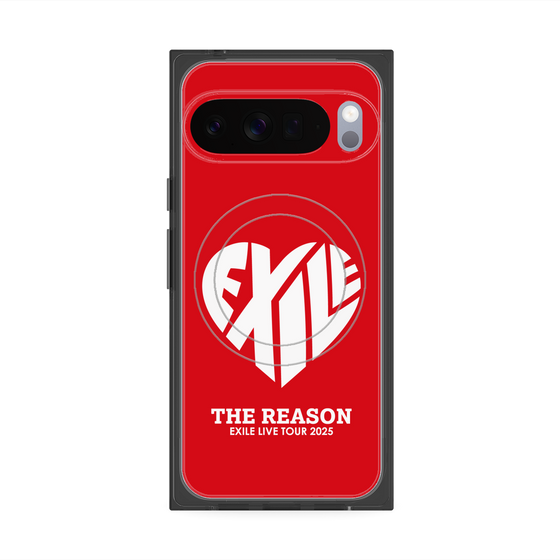 プレミアムスクエアケース with Pixelsnap［ EXILE LIVE TOUR 2025 "THE REASON" - ハートロゴ ］