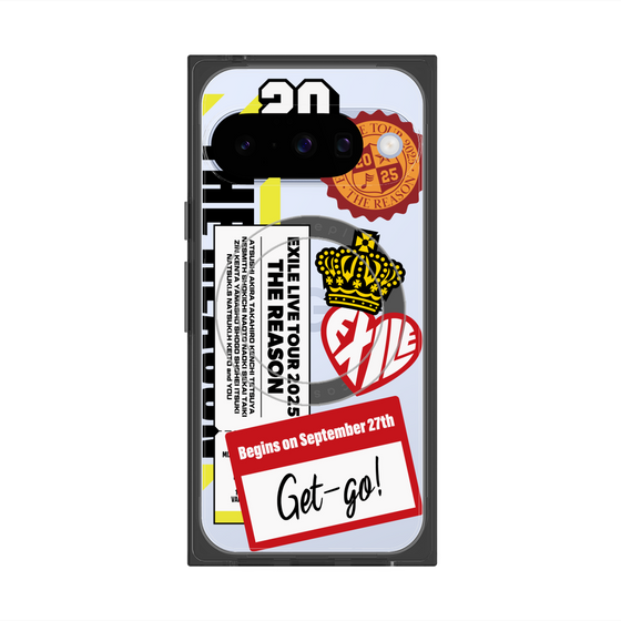 プレミアムスクエアケース with Pixelsnap［ EXILE LIVE TOUR 2025 "THE REASON" - ステッカー ］