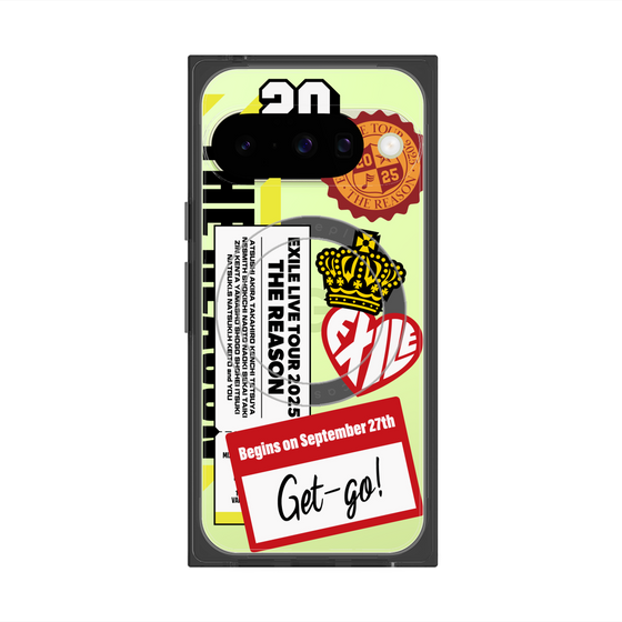 プレミアムスクエアケース with Pixelsnap［ EXILE LIVE TOUR 2025 "THE REASON" - ステッカー ］