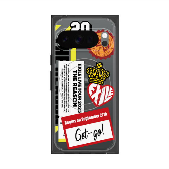 プレミアムスクエアケース with Pixelsnap［ EXILE LIVE TOUR 2025 "THE REASON" - ステッカー ］