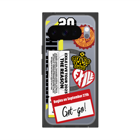 プレミアムスクエアケース with Pixelsnap［ EXILE LIVE TOUR 2025 "THE REASON" - ステッカー ］