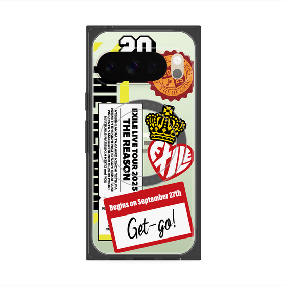 プレミアムスクエアケース with Pixelsnap［ EXILE LIVE TOUR 2025 "THE REASON" - ステッカー ］