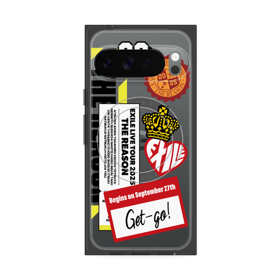 プレミアムスクエアケース with Pixelsnap［ EXILE LIVE TOUR 2025 "THE REASON" - ステッカー ］