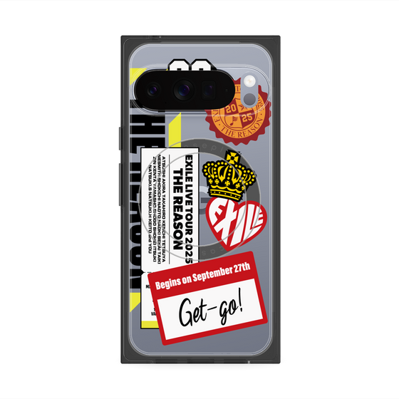 プレミアムスクエアケース with Pixelsnap［ EXILE LIVE TOUR 2025 "THE REASON" - ステッカー ］