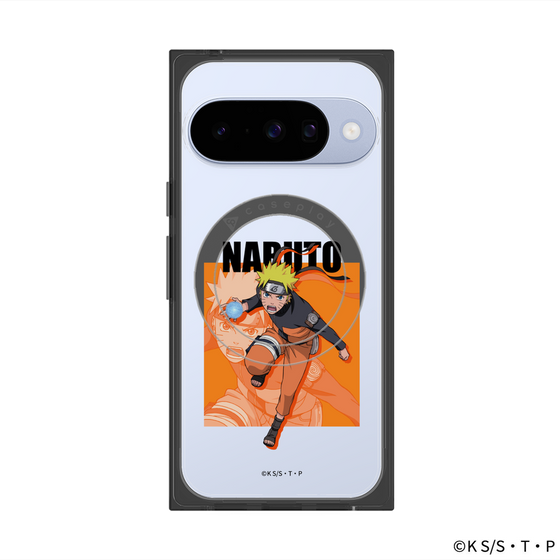 プレミアムスクエアケース with Pixelsnap［ NARUTO-ナルト- 疾風伝 - うずまきナルト ］