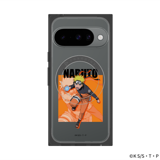 プレミアムスクエアケース with Pixelsnap［ NARUTO -ナルト- 疾風伝 - うずまきナルト ］