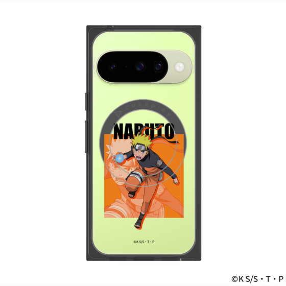 プレミアムスクエアケース with Pixelsnap［ NARUTO -ナルト- 疾風伝 - うずまきナルト ］