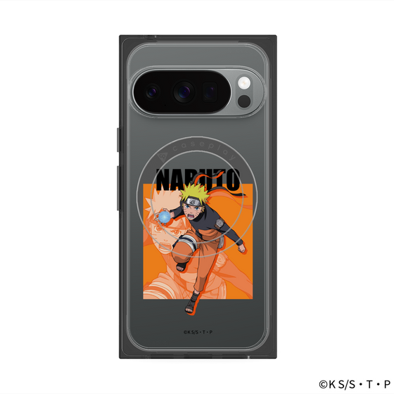 プレミアムスクエアケース with Pixelsnap［ NARUTO -ナルト- 疾風伝 - うずまきナルト ］