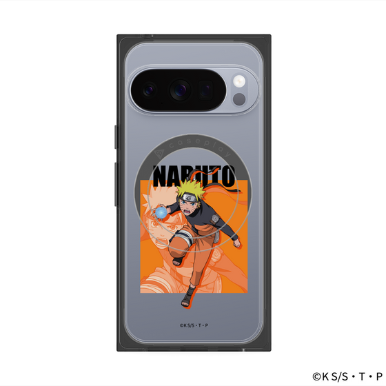 プレミアムスクエアケース with Pixelsnap［ NARUTO -ナルト- 疾風伝 - うずまきナルト ］