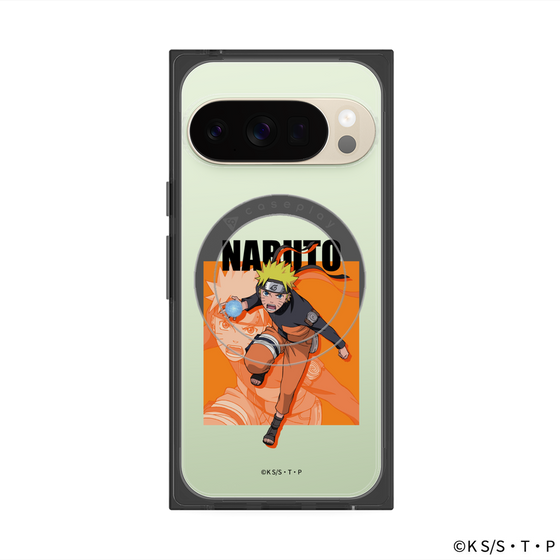 プレミアムスクエアケース with Pixelsnap［ NARUTO -ナルト- 疾風伝 - うずまきナルト ］