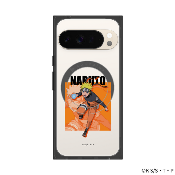 プレミアムスクエアケース with Pixelsnap［ NARUTO-ナルト- 疾風伝 - うずまきナルト ］