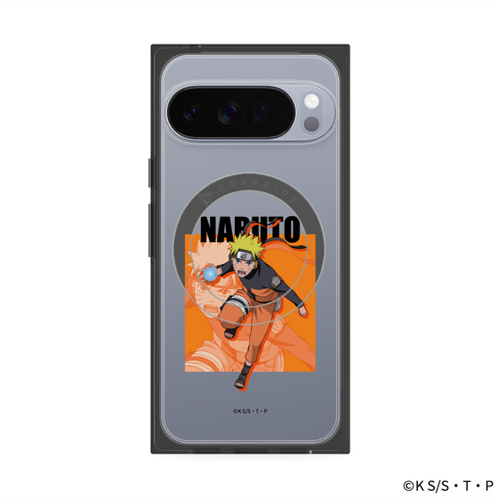 プレミアムスクエアケース with Pixelsnap［ NARUTO -ナルト- 疾風伝 - うずまきナルト ］