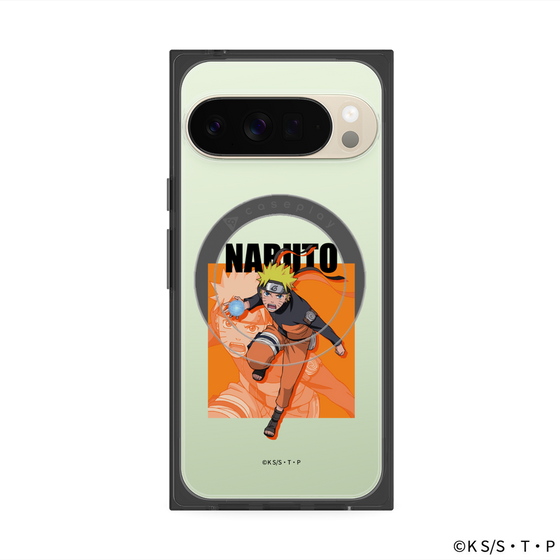 プレミアムスクエアケース with Pixelsnap［ NARUTO -ナルト- 疾風伝 - うずまきナルト ］