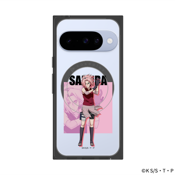 プレミアムスクエアケース with Pixelsnap［ NARUTO-ナルト- 疾風伝 - 春野サクラ ］