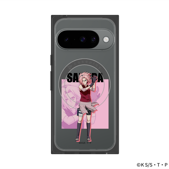 プレミアムスクエアケース with Pixelsnap［ NARUTO -ナルト- 疾風伝 - 春野サクラ ］