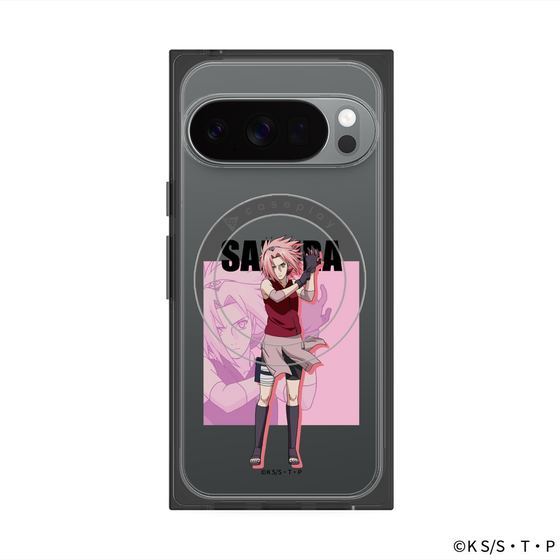 プレミアムスクエアケース with Pixelsnap［ NARUTO -ナルト- 疾風伝 - 春野サクラ ］