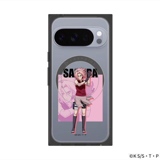 プレミアムスクエアケース with Pixelsnap［ NARUTO -ナルト- 疾風伝 - 春野サクラ ］