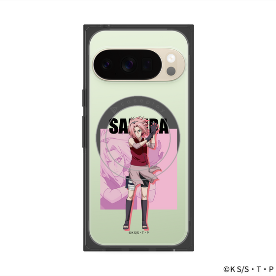 プレミアムスクエアケース with Pixelsnap［ NARUTO -ナルト- 疾風伝 - 春野サクラ ］