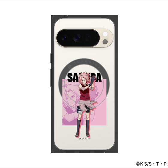 プレミアムスクエアケース with Pixelsnap［ NARUTO-ナルト- 疾風伝 - 春野サクラ ］