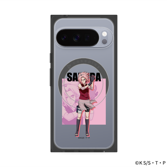 プレミアムスクエアケース with Pixelsnap［ NARUTO -ナルト- 疾風伝 - 春野サクラ ］