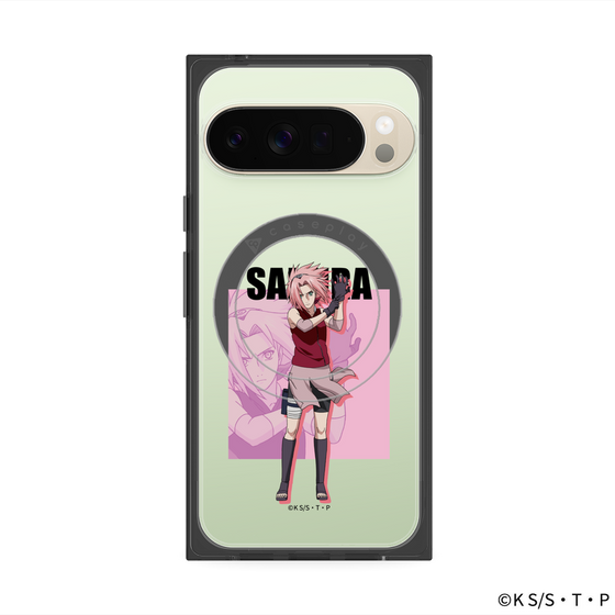 プレミアムスクエアケース with Pixelsnap［ NARUTO -ナルト- 疾風伝 - 春野サクラ ］