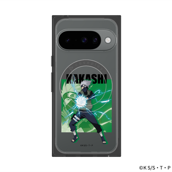 プレミアムスクエアケース with Pixelsnap［ NARUTO -ナルト- 疾風伝 - はたけカカシ ］