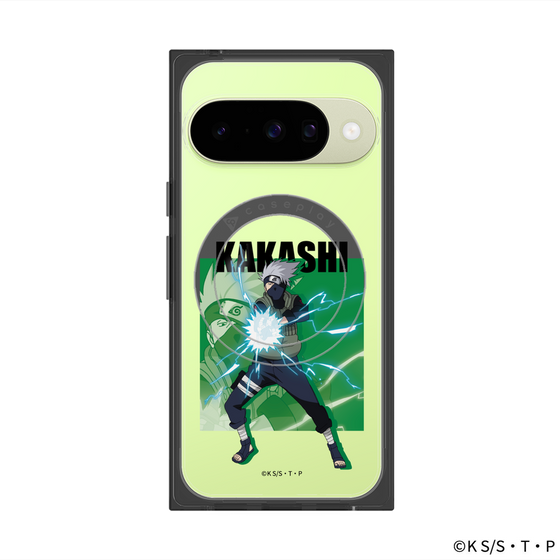 プレミアムスクエアケース with Pixelsnap［ NARUTO -ナルト- 疾風伝 - はたけカカシ ］