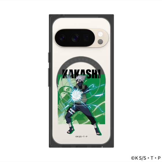 プレミアムスクエアケース with Pixelsnap［ NARUTO-ナルト- 疾風伝 - はたけカカシ ］