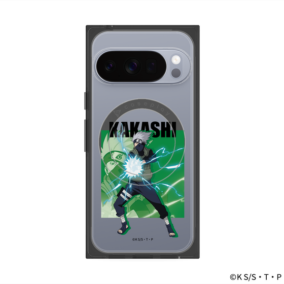 プレミアムスクエアケース with Pixelsnap［ NARUTO -ナルト- 疾風伝 - はたけカカシ ］