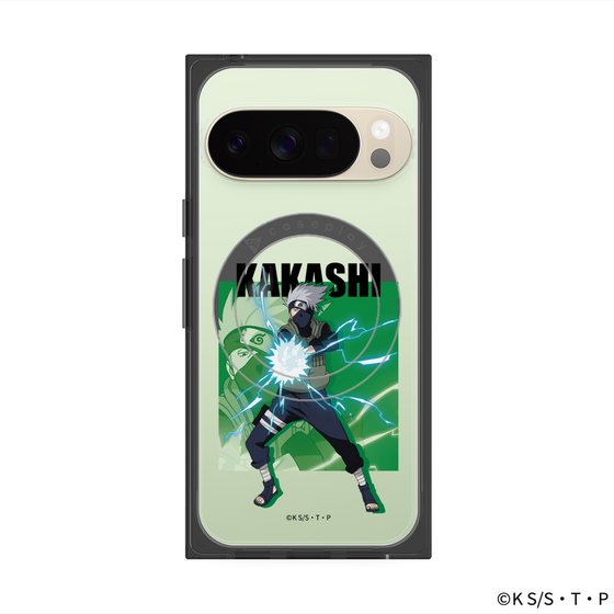 プレミアムスクエアケース with Pixelsnap［ NARUTO -ナルト- 疾風伝 - はたけカカシ ］