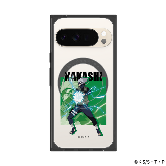 プレミアムスクエアケース with Pixelsnap［ NARUTO-ナルト- 疾風伝 - はたけカカシ ］