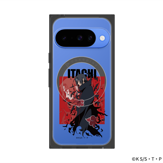 プレミアムスクエアケース with Pixelsnap［ NARUTO -ナルト- 疾風伝 - うちはイタチ ］