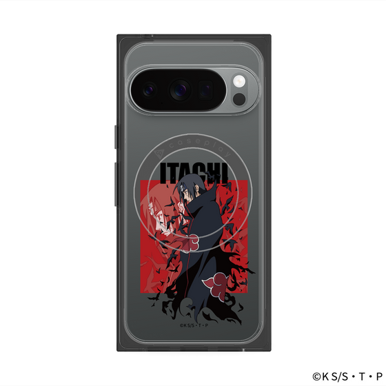 プレミアムスクエアケース with Pixelsnap［ NARUTO -ナルト- 疾風伝 - うちはイタチ ］