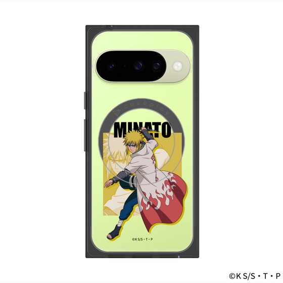プレミアムスクエアケース with Pixelsnap［ NARUTO -ナルト- 疾風伝 - 波風ミナト ］