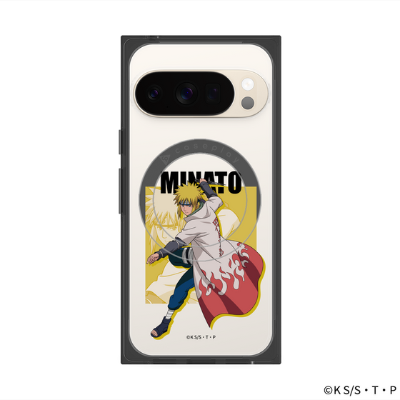 プレミアムスクエアケース with Pixelsnap［ NARUTO-ナルト- 疾風伝 - 波風ミナト ］