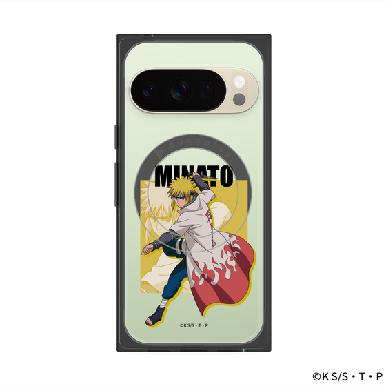 プレミアムスクエアケース with Pixelsnap［ NARUTO -ナルト- 疾風伝 - 波風ミナト ］