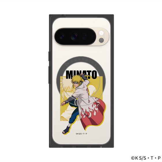 プレミアムスクエアケース with Pixelsnap［ NARUTO-ナルト- 疾風伝 - 波風ミナト ］