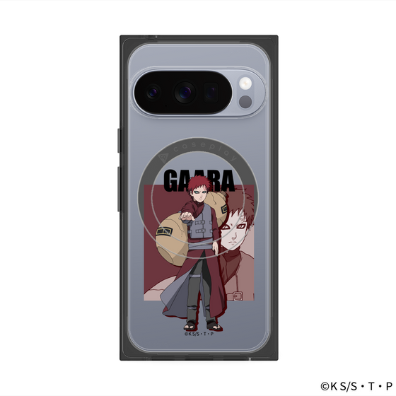 プレミアムスクエアケース with Pixelsnap［ NARUTO -ナルト- 疾風伝 - 我愛羅 ］