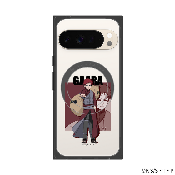 プレミアムスクエアケース with Pixelsnap［ NARUTO-ナルト- 疾風伝 - 我愛羅 ］