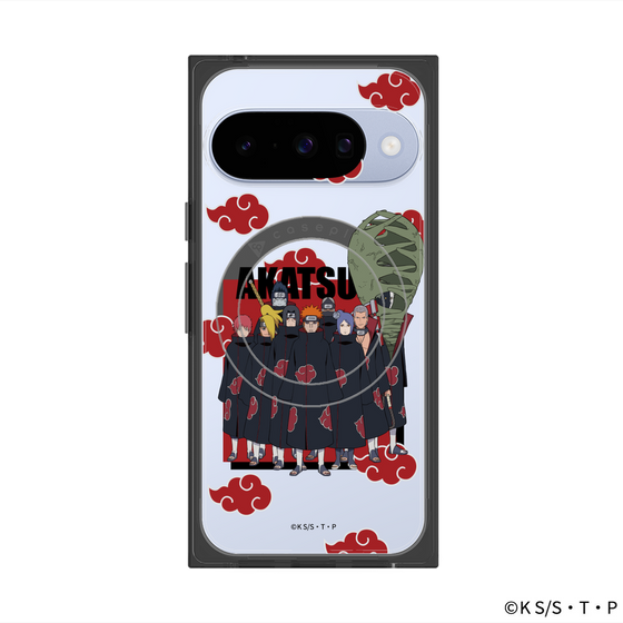 プレミアムスクエアケース with Pixelsnap［ NARUTO-ナルト- 疾風伝 - 暁 ］