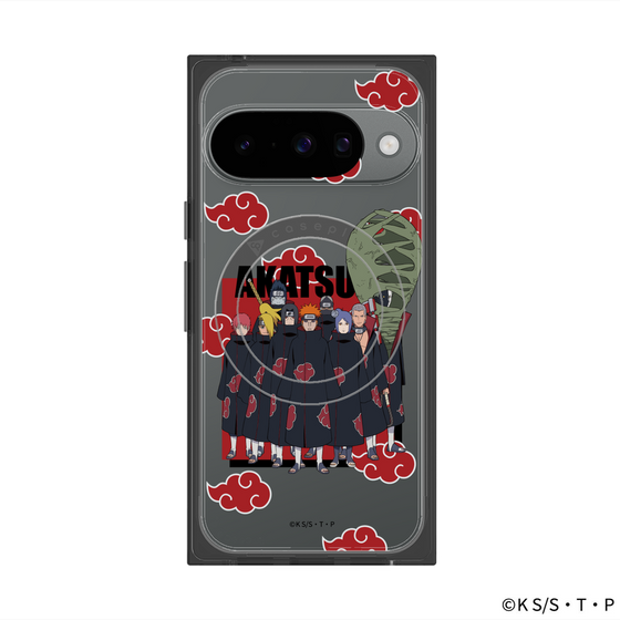 プレミアムスクエアケース with Pixelsnap［ NARUTO -ナルト- 疾風伝 - 暁 ］