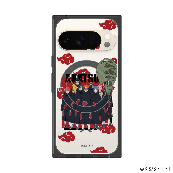 プレミアムスクエアケース with Pixelsnap［ NARUTO-ナルト- 疾風伝 - 暁 ］